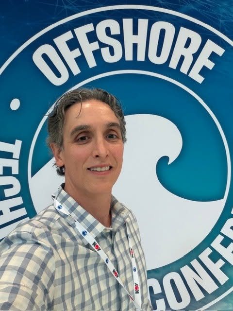 Matthew Bertram at the Offshore Technology Conference (OTC) in Houston